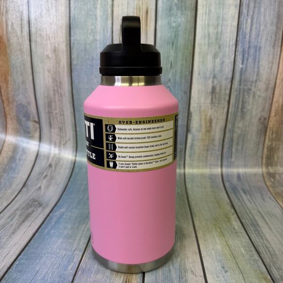 Yeti Rambler 64 OZ Bottle Power In Pink NEW Chug Cap Half Gallon Limited Edition - Picture 3 of 11